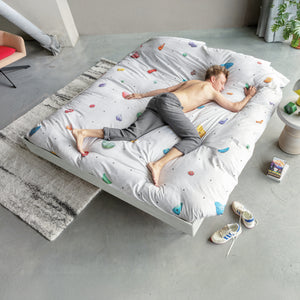 Snurk Parure Copripiumino in Puro Cotone - Climbing Wall