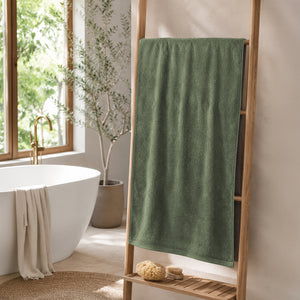 Telo da bagno in Spugna di cotone pettinato - Eden