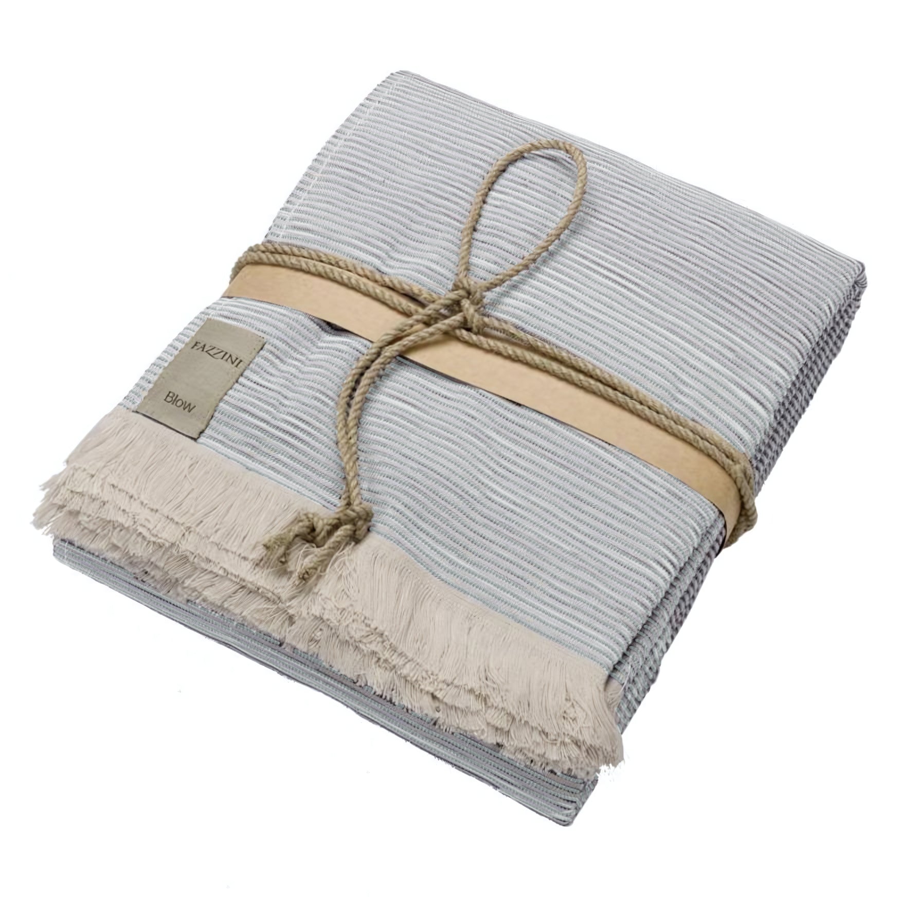 Telo Mare in Spugna di Cotone Jacquard a righe - Stripes