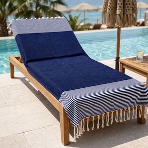 Telo Mare Fouta in Puro Cotone a Righe Strette - Tal