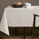 Tovaglia Antimacchia in Misto Lino e Cotone Resinato - Terra