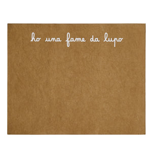 Americano in Fibra di Cellulosa - Ho una Fame da Lupo