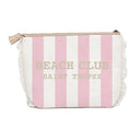 Borsa Mare o Trousse in Spugna di Cotone Rigato - Beach Club