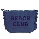 Borsa Mare o Trousse in Spugna di Cotone Tinta Unita - Beach Club