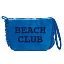Borsa Mare o Trousse in Spugna di Cotone Tinta Unita - Beach Club