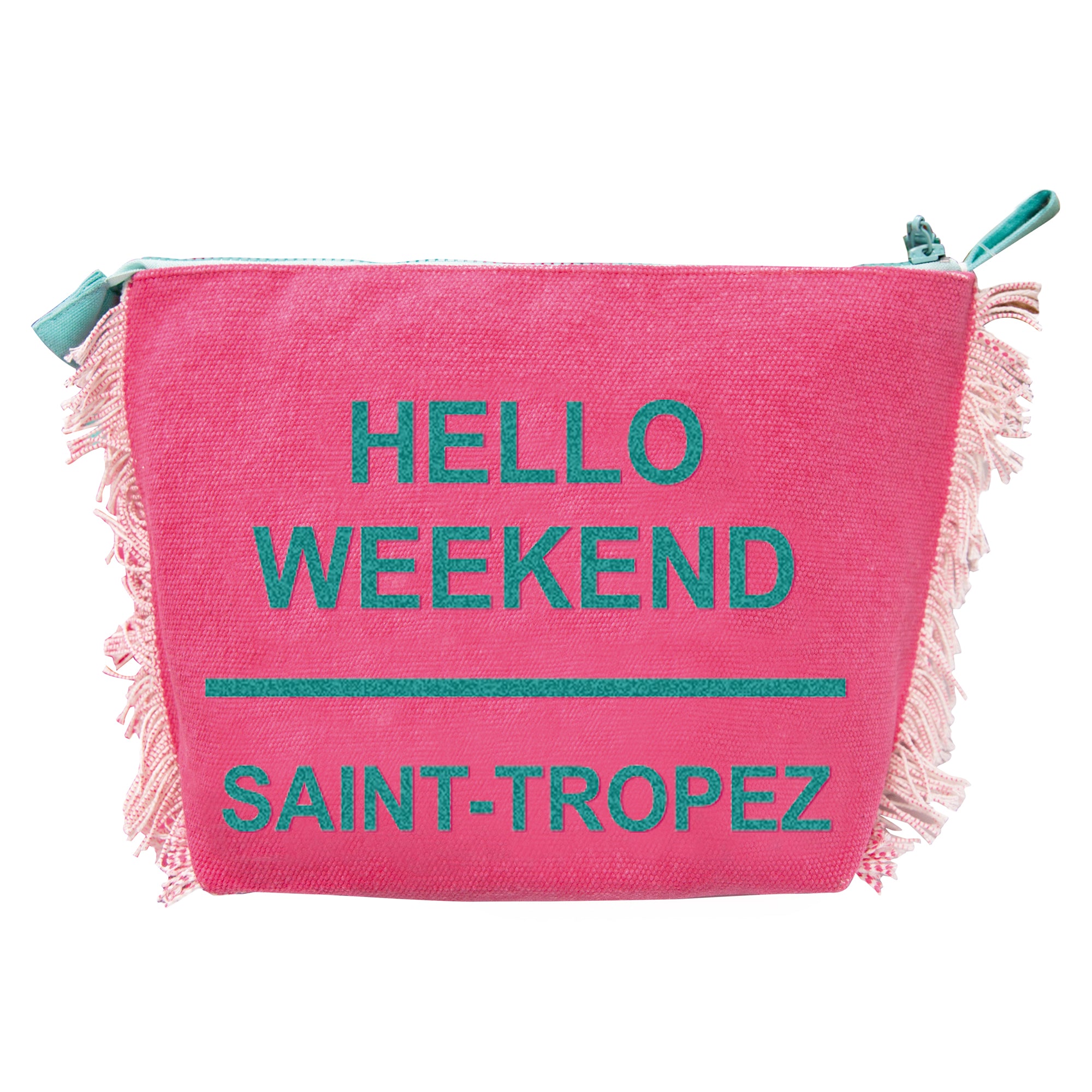 Borsa Mare o Trusse in Puro Cotone Tinta Unita - Hello Weekend