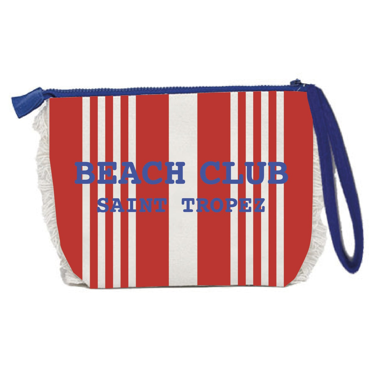 Borsa Mare o Trousse in Spugna di Cotone Rigato - Beach Club