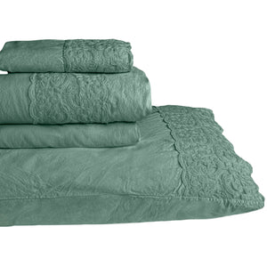 Completo Copripiumino 100% Puro Cotone StoneWashed - Bristol