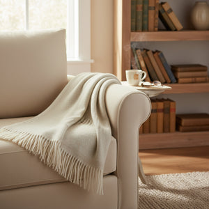 Plaid in Lana Vergine - Weave