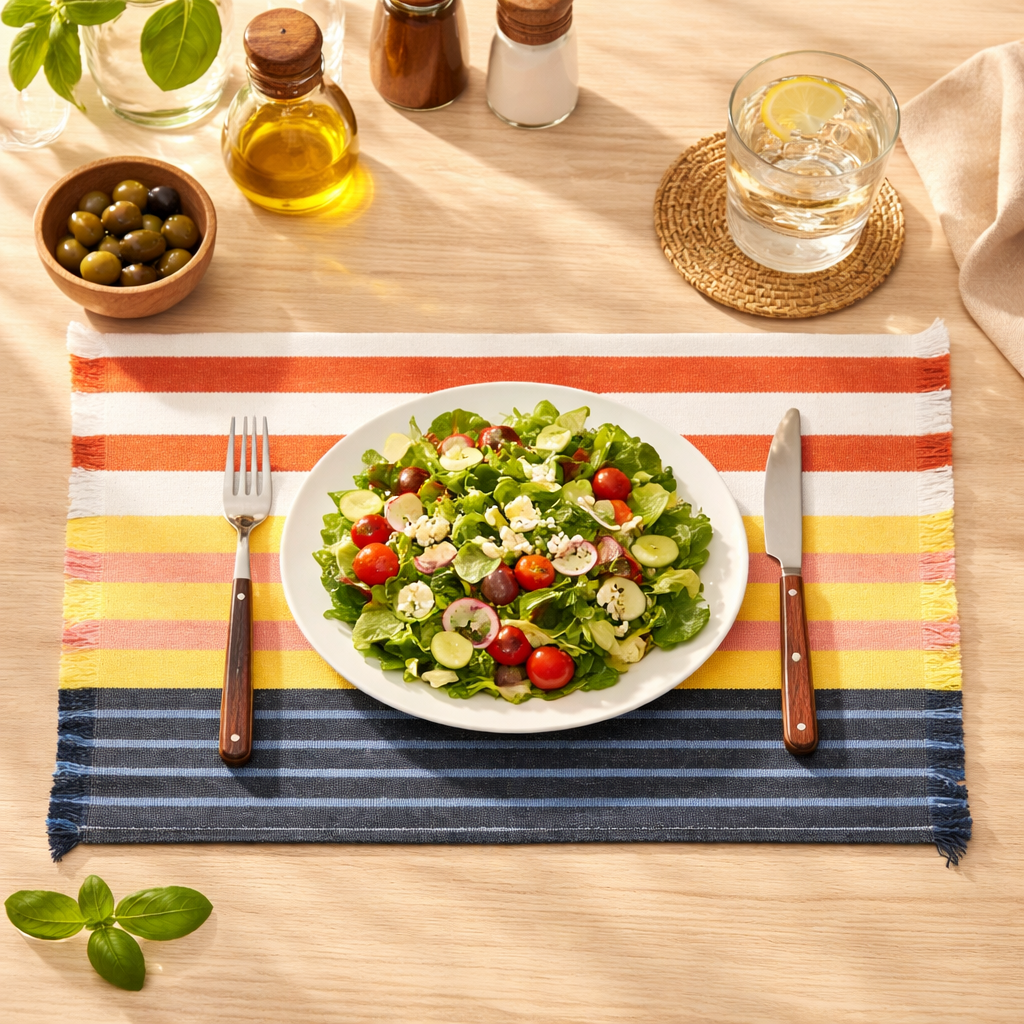 Americano in Cotone Riciclato Rigato - Yuna