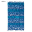 Telo Mare Fouta in Puro Cotone Jacquard Doubleface - Layla