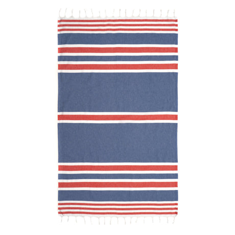 Telo Mare Fouta in Puro Cotone Rigato - Samsara