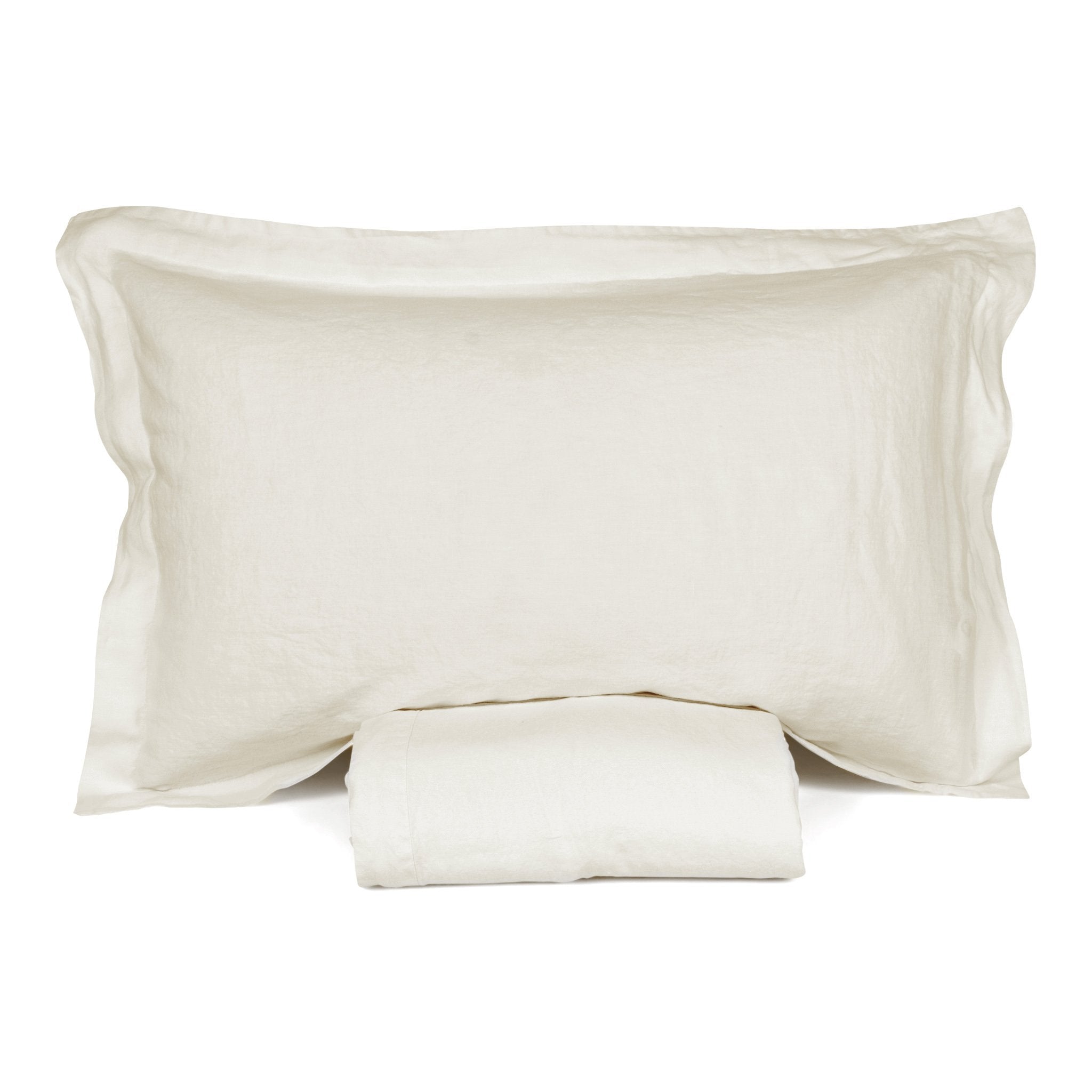 Parure Copripiumino in Puro Lino StoneWashed No Stiro - Luxury