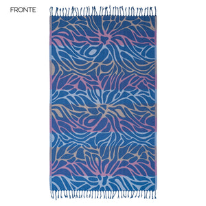 Telo Mare Fouta in Puro Cotone Jacquard Doubleface - Layla