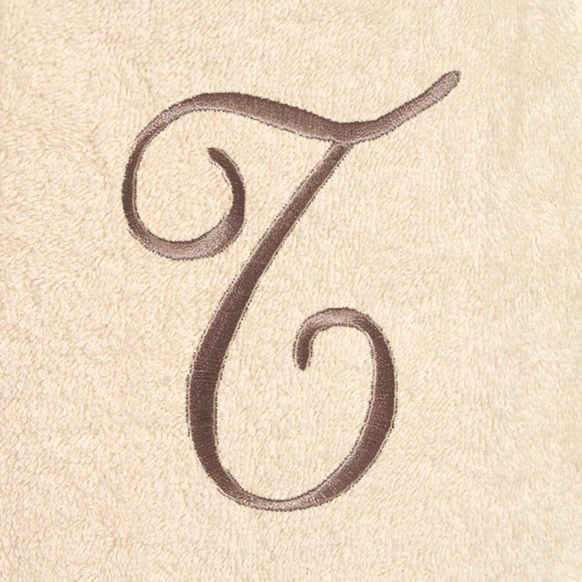 Accappatoio Scialle in Spugna Con Cifre e Balza Lino - Santiago Coppia di spugna Lisola T Small 