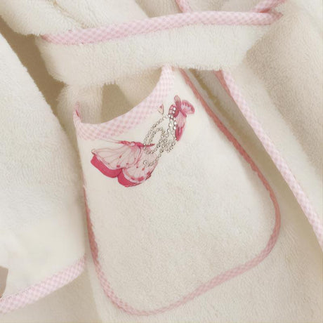 Accappatoio con Cappuccio da Bambino in Spugna di Cotone - Ariella Accappatoio Blumarine Baby 