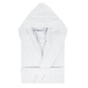 Accappatoio con Cappuccio da Bambino in Spugna di Cotone - Pure Accappatoio Lasa Home 2/3 Anni Bianco 
