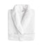 Accappatoio in Spugna di Puro Cotone Egiziano con Scollo a Scialle - Egoist Accappatoio Graccioza SMALL Bianco 
