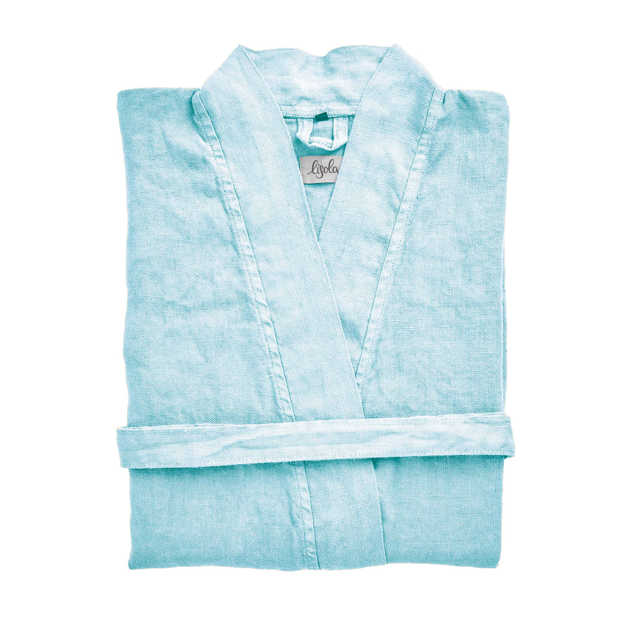 Accappatoio Kimono in Panamà di Puro LINO - Panamà Accappatoio Lisola Tiffany Small/Medium 