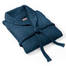 Accappatoio Nido d'Ape in puro Cotone - Jaspy Accappatoio Lisola Small Blu (Denim) 