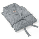 Accappatoio Nido d'Ape in puro Cotone - Jaspy Accappatoio Lisola Small Cenere 