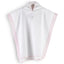 Accappatoio Poncho in Percalle e Spugna di Cotone Marina - Blumarine Baby Cipria