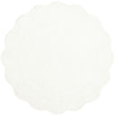 Americano Boutis Rotondo in Puro Cotone - Cesar Americano Marinette Saint-Tropez Bianco 