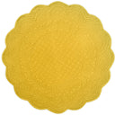 Americano Boutis Rotondo in Puro Cotone - Cesar Americano Marinette Saint-Tropez Curcuma 