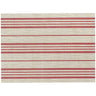 Americano in pvc e poliestere Righe- Sina Americano Winkler Rosso 