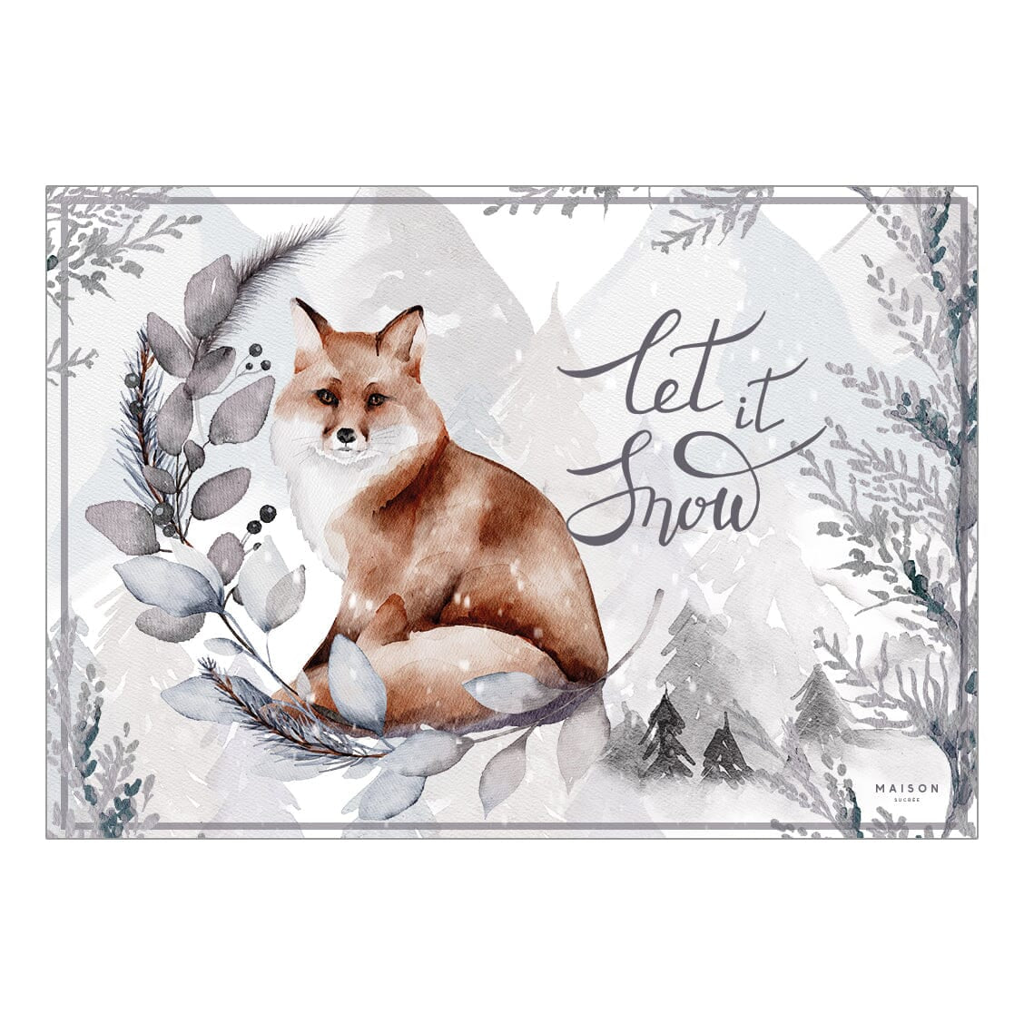 Americano in Vinile con Fantasia - Xmas Tale Americano Maison Sucrée 