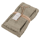 Asciugamani in Spugna di Cotone Jacquard - Dafne Coppia di spugna Fazzini Corda 