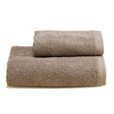 Asciugamani in Spugna di Cotone Tinta Unita - Perla Coppia di spugna Lisola Corda (Damar) 