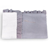 Asciugamano Clinico DoubleFace in Percalle e Spugna di Cotone Marina - Blumarine Baby Blu