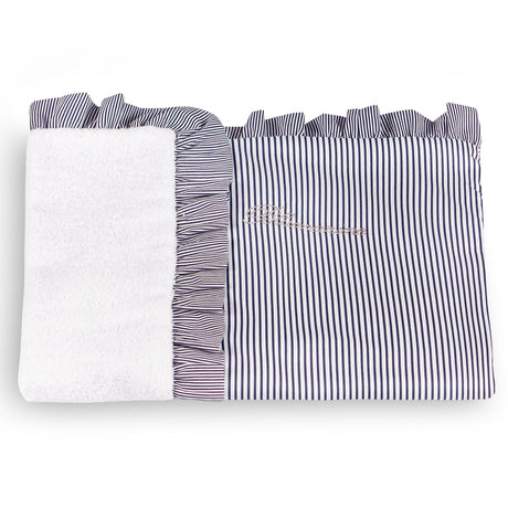 Asciugamano Clinico DoubleFace in Percalle e Spugna di Cotone Marina - Blumarine Baby Blu