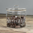 Barattolo in Vetro Borosilicato Serigrafato - Cioccolatini Barattolo Simple Day 