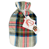 Borsa dell'Acqua Calda in MicroPile - Tartan Borsa Acqua Calda Daunex Naturale 