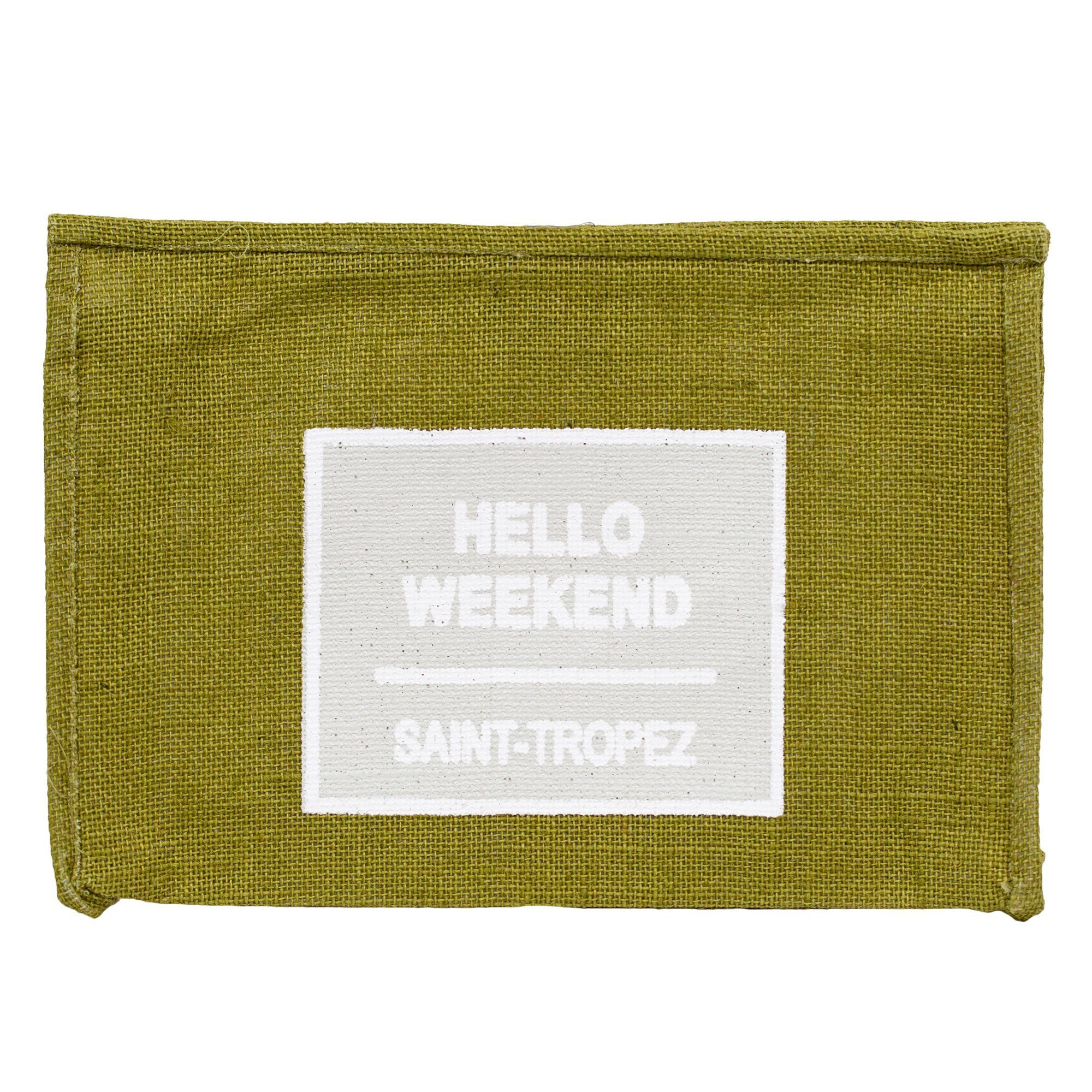 Borsa Mare e Trousse in Juta Tinta Unita - Hello Borsa Mare Marinette Saint-Tropez 