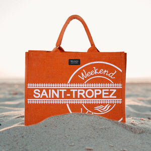 Borsa Mare in Juta - Weekend Vibes Borsa Mare Marinette Saint-Tropez 