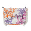 Borsa Mare o Trousse in Puro Cotone Fantasia Coralli - Canoubier Borsa Mare Marinette Saint-Tropez Trousse Fucsia 