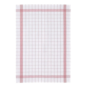 Canovaccio in Lino e Cotone a Quadri - Metis Canovaccio Winkler Rosso 