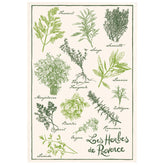 Canovaccio in Puro Cotone Fantasia Floreale - Les Herbes De Provence canovaccio Winkler Ecru 