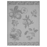 Canovaccio in Puro cotone Jacquard con fantasia fruttata canovaccio Lisolastore Grigio 