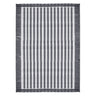 Canovaccio in Puro Cotone - Stripes Canovaccio Daunex Antracite 