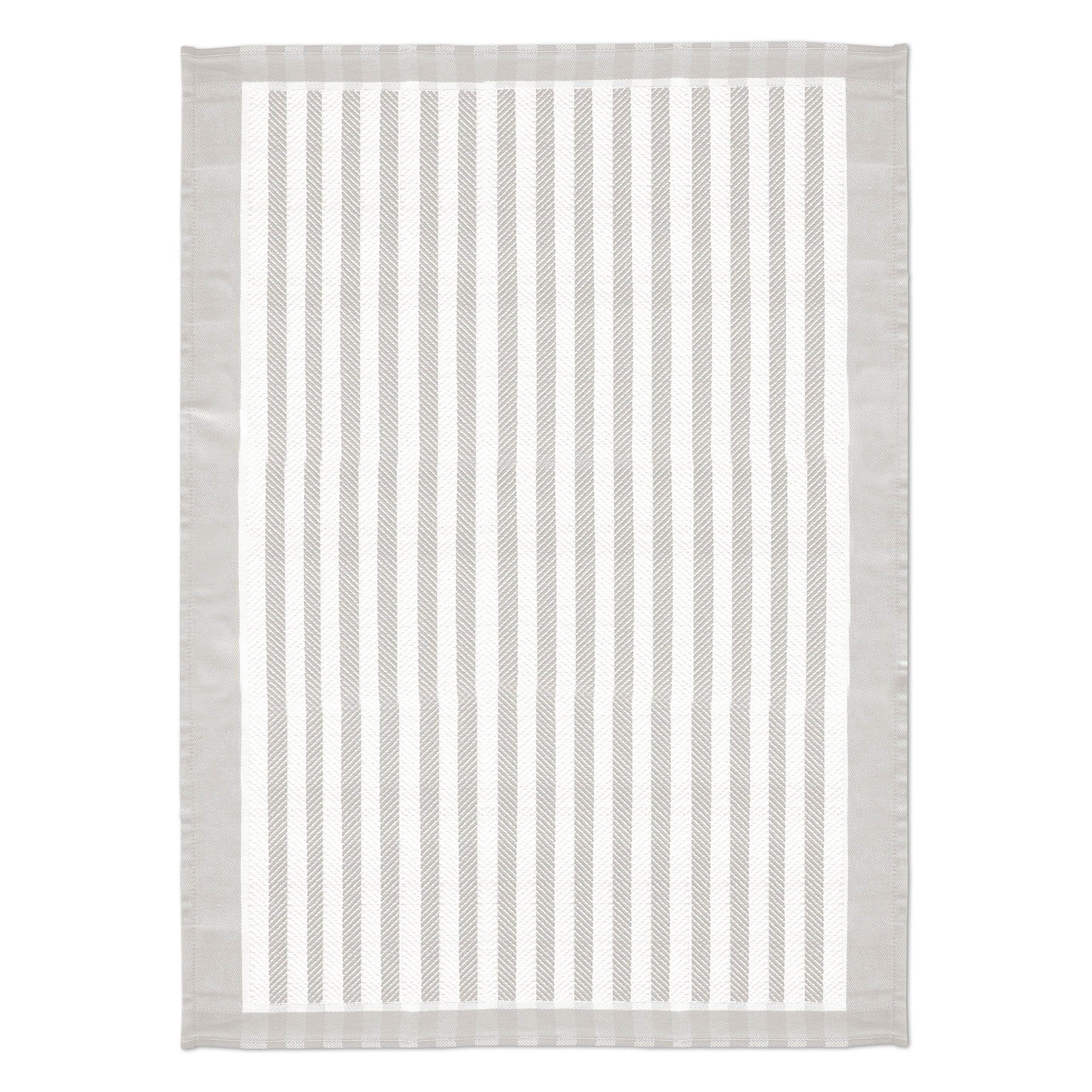 Canovaccio in Puro Cotone - Stripes Canovaccio Daunex Tortora 