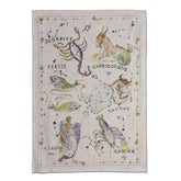Canovaccio in Puro Lino con Fantasia - Zodiaco Canovaccio Tessitura Toscana Telerie Scorpius 