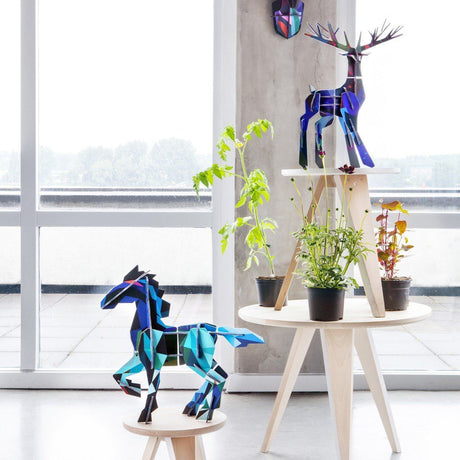 Cervo Decorativo in 3D - Totem Stag Animale Decorativo 3d studio ROOF 