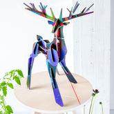 Cervo Decorativo in 3D - Totem Stag Animale Decorativo 3d studio ROOF 