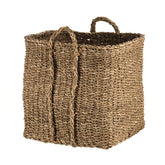 Ceste Quadrate con Manici in Sea Grass Intrecciata - Square Cesti Luxe Lodge 48x48x48 