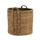 Cestoni Rotondi in Sea Grass Intrecciato - Baskets Sea Cestoni Luxe Lodge Medio 