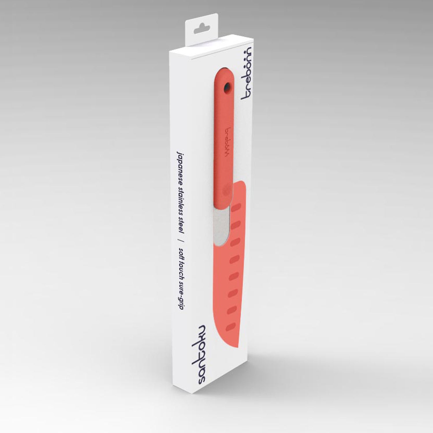 Coltello in Acciaio Inox Giapponese - Santoku Coltello Trebonn 